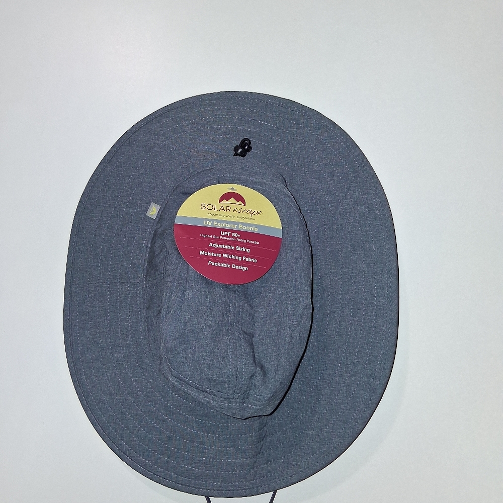 Solar Escape UV Explorer Gray Unisex Boonie Hat